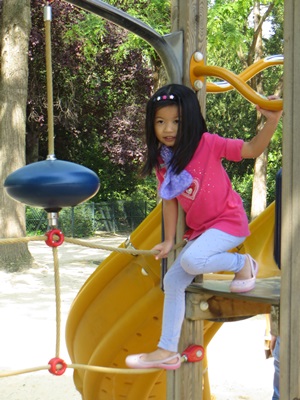 Playground at Eiffel Tower 1